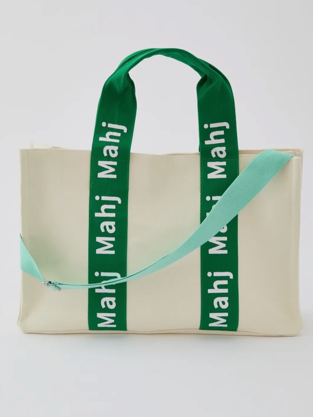 Oh My Mahjong Kelly Green Mahj It All tote bag